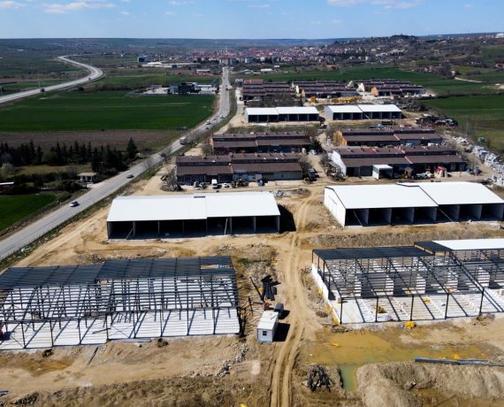 Vize Sanayi Sitesi 140 Dükkan İnşaatı Projesi